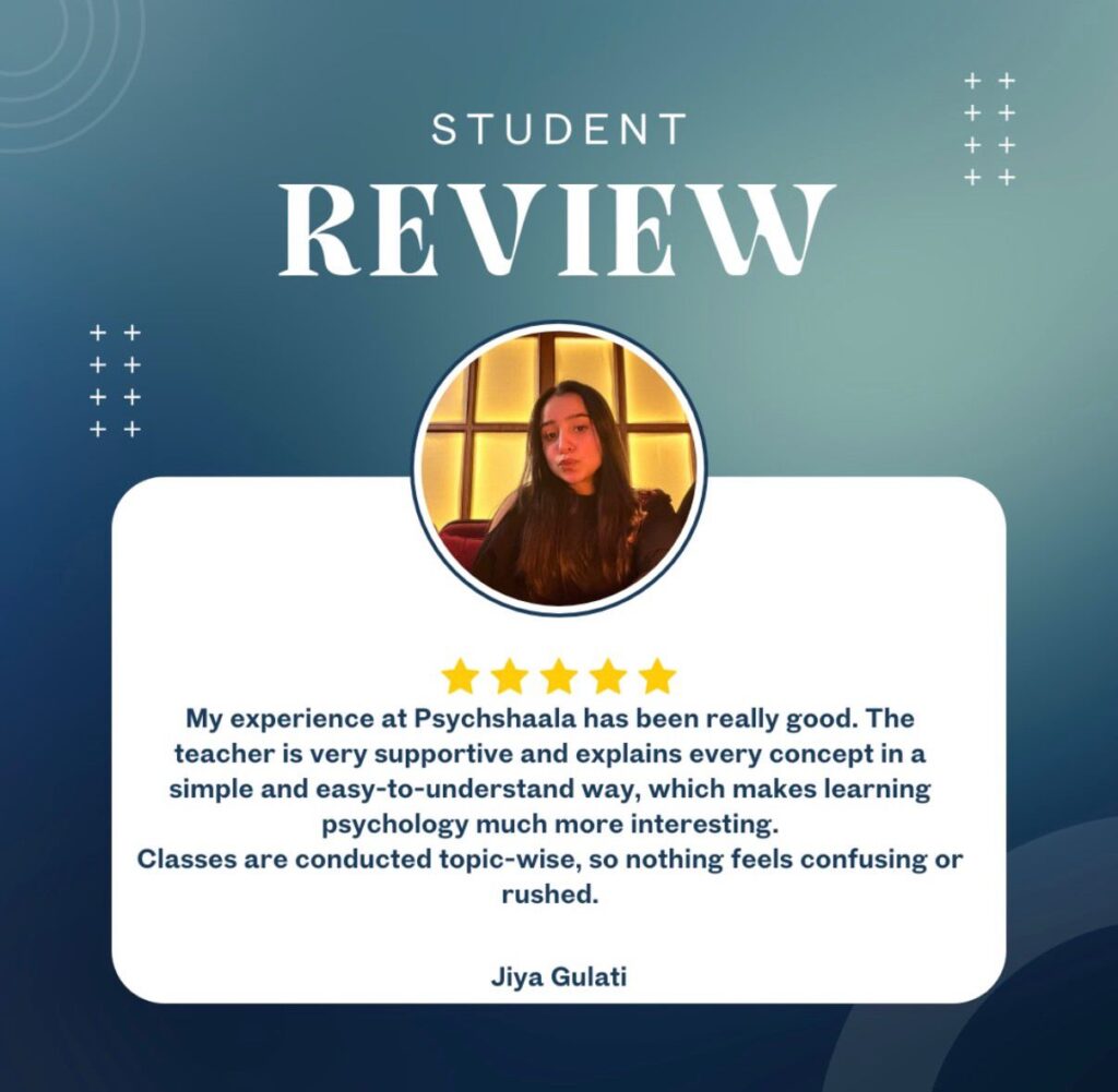 Psychology tuition for class 11 and 12